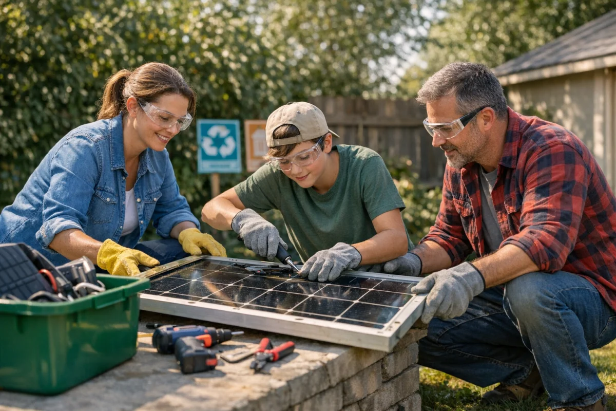 Solar End‑of‑Life: Recycle Right and Stay Safe